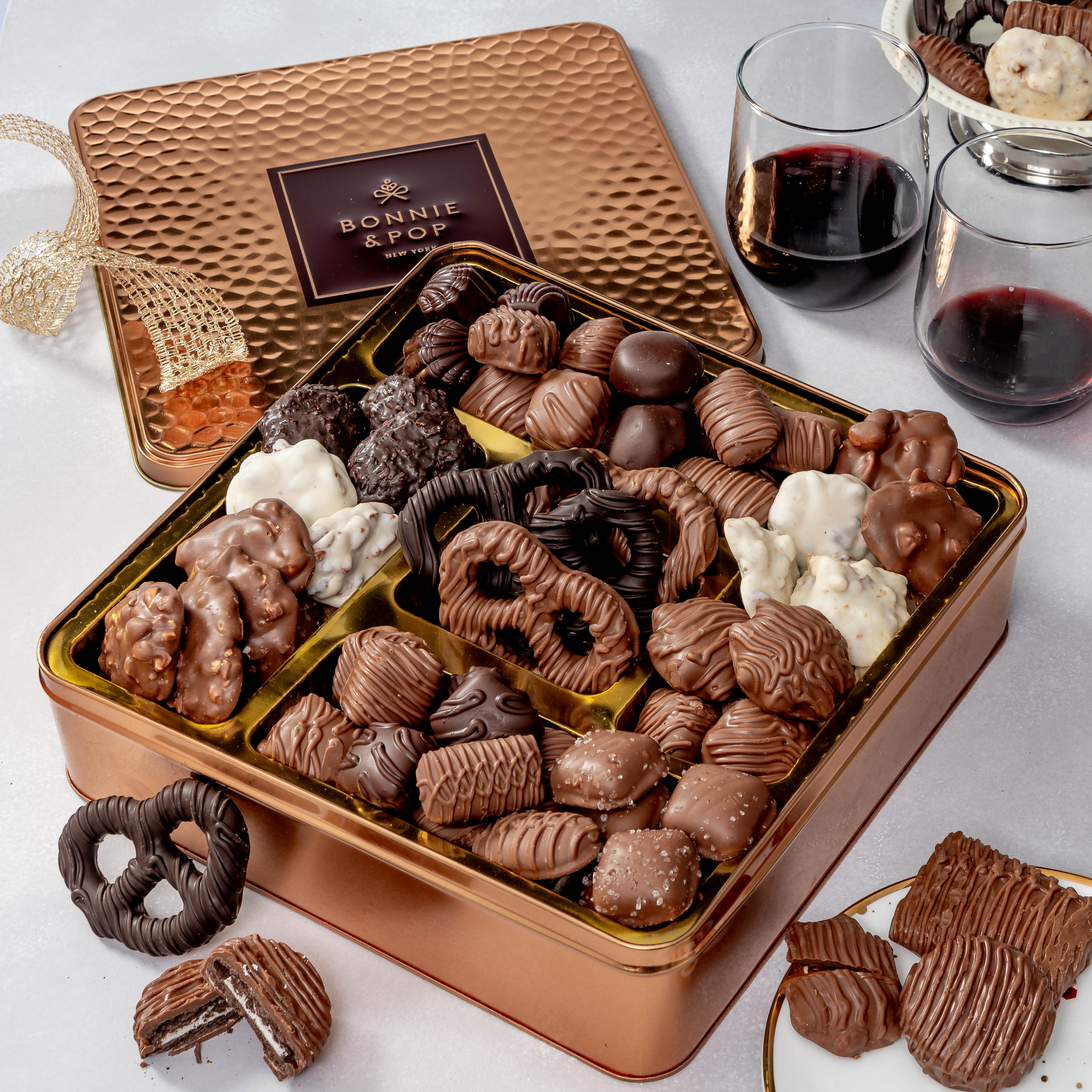 Ultimate Chocolate Collection Gift Box | Order Today! – Dulcet Gift Baskets